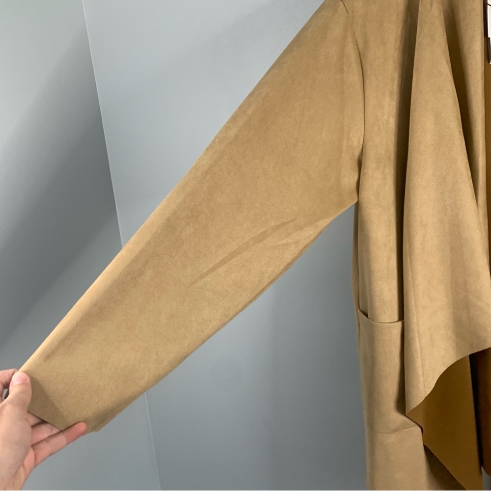 1X Philosophy Faux Suede Women's Sweater/Blazer - Picture 4 of 10